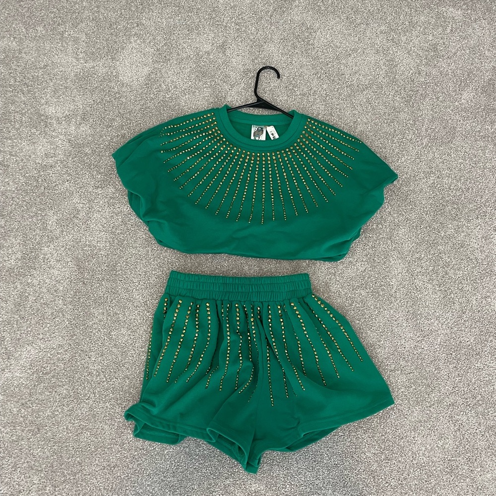 Queen of Sparkles kelly swing short only